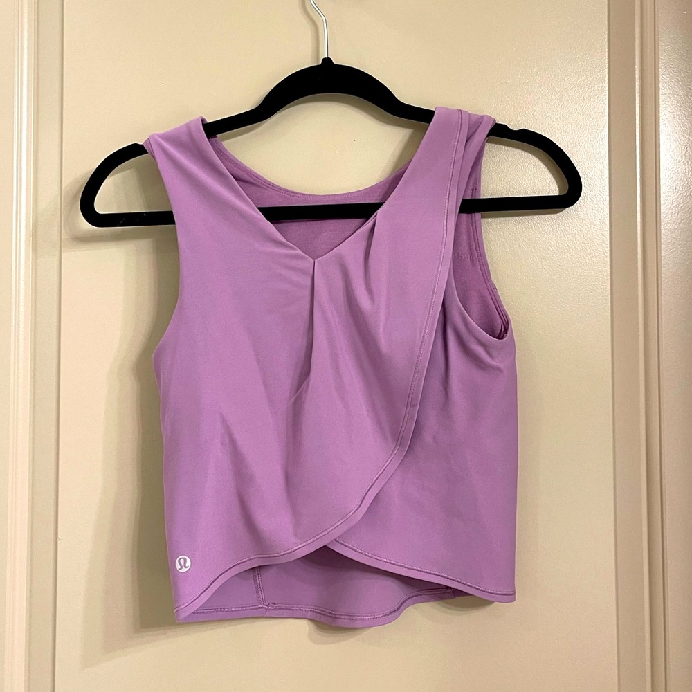 Nulu Twist-Back Yoga Tank Top *light support